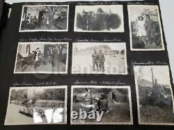 WWII Military Police German Sympathizer Mob Justice Photo Album