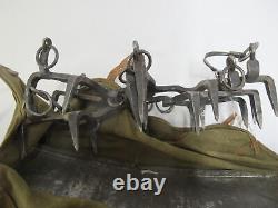 WWII US German Felt Sentry Winter BOOTS Paul Otto 1942 withCleats CRAMPONS