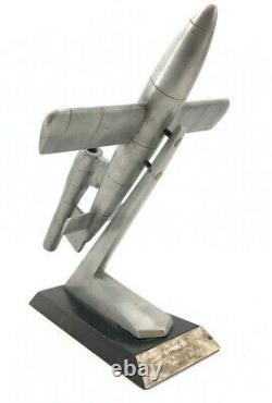 WWII V-1 Rocket Trench Art Desk Model Airplane Relic German Vergeltungswaffen