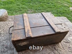 WWII WW2 German Wermacht Wooden Box Spreng-Gerat Satz