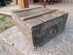 WWII WW2 German Wermacht Wooden Box Spreng-Gerat Satz