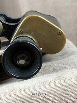 WWII. WW2. German officer's binoculars. Wehrmacht
