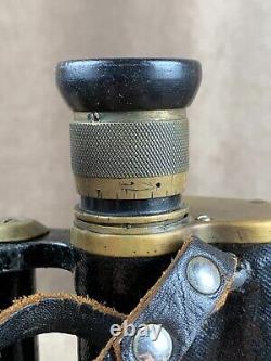 WWII. WW2. German officer's binoculars. Wehrmacht