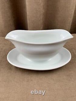 WWII. WW2. German original porcelain Wehrmacht catalog gravy boat