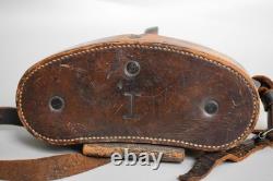 WWII WW2 Original German 6x30 Brown Leather Dienstglas Binoculars Case 1936