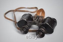 WWII WW2 Original German 6x30 Dienstglas Field Binoculars DDX + Accessories Set