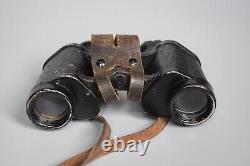 WWII WW2 Original German 6x30 Dienstglas Field Binoculars DDX + Accessories Set