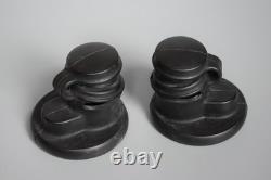 WWII WW2 Original German 7x50 Kriegsmarine U-boat Leitz Binoculars Upper Armour