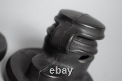 WWII WW2 Original German 7x50 Kriegsmarine U-boat Leitz Binoculars Upper Armour