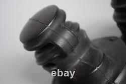 WWII WW2 Original German 7x50 Kriegsmarine U-boat Leitz Binoculars Upper Armour