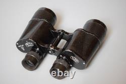 WWII WW2 Original German Carl Zeiss Jena Early D. F. 7x50 Kriegsmarine Binoculars