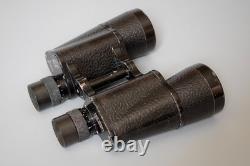 WWII WW2 Original German Carl Zeiss Jena Early D. F. 7x50 Kriegsmarine Binoculars