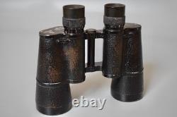WWII WW2 Original German Carl Zeiss Jena Early D. F. 7x50 Kriegsmarine Binoculars