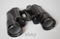 WWII WW2 Original German Carl Zeiss Jena Early D. F. 7x50 Kriegsmarine Binoculars