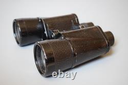WWII WW2 Original German Carl Zeiss Jena Early D. F. 7x50 Kriegsmarine Binoculars