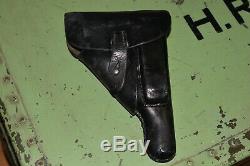WWII WW2 Original German Gun Leather Holster (Walther, PPK, PP, RZM, Wehrmacht)
