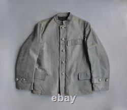 WWII WW2 Original German Kriegsmarine U-boat Submarine Crew Grey Leather Jacket