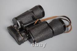 WWII WW2 Original German Srb & Stys BMK Zeiss 7x50 Dienstglas Binoculars + Case