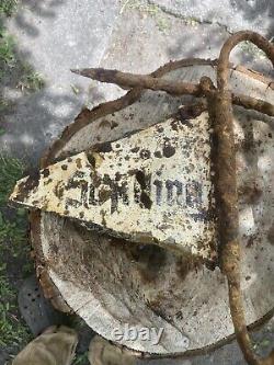 WWII WW2 Original Tactical Flag Zug Schiling, From Battle Of Kurland Battlefield