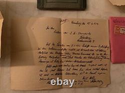 WWII Wehrpass, Recruitment Documents, Etc Original Documents of German Soldier