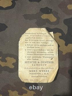 WWII Ww2 German Panzer/ Motorcycle Umbral goggles ultrasin Zeiss Original