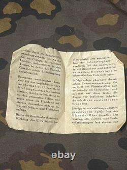 WWII Ww2 German Panzer/ Motorcycle Umbral goggles ultrasin Zeiss Original