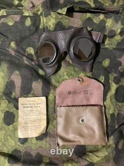 WWII Ww2 German Panzer/ Motorcycle Umbral goggles umbral Carl Zeiss Original