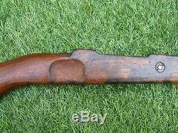 WaA655 walnut flat bp K98 k stock set. Original German WWII. Mauser k98k bolt