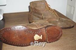 Walking shoes for German tropical uniform DAK mint condition 43 original WW2