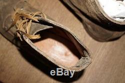 Walking shoes for German tropical uniform DAK mint condition 43 original WW2