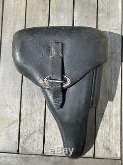 World War 2 WW2 WWII German Hard-shell P. 38 holster, Original, good condition