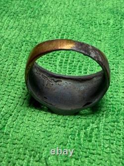 World War II. German Edelweiss ring. WW2