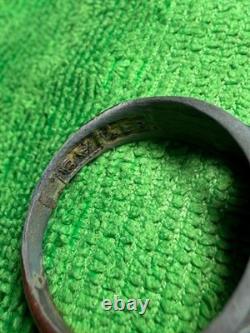 World War II. German Edelweiss ring. WW2