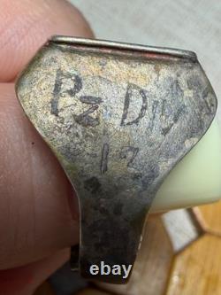 World War II. German personal ring. WW2