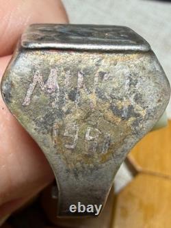 World War II. German personal ring. WW2