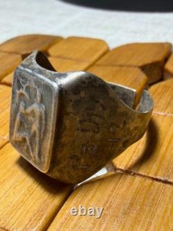 World War II. German personal ring. WW2