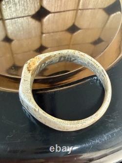 World War II. German ring with initials. WW2