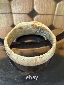 World War II. German ring with initials. WW2
