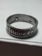 World War II. German silver ring. WW2