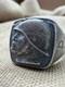 World War II. German silver ring. WW2