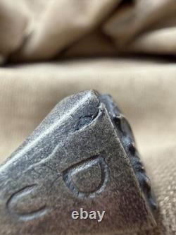 World War II. German silver ring. WW2