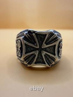 World War II. German silver ring. WW2