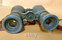 Ww1 Imperial German Binoculars Fernglas O8 Emil Busch A. G. Original Field Grey