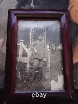 Ww1 original german photo with iron Cross
