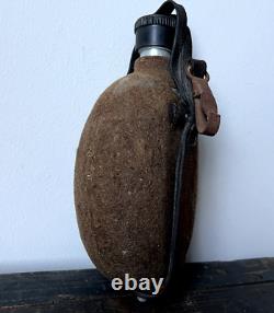 Ww2! 1941 Esb 41 German Aluminium Bottle Water Feldflasche Canteen Wehrmacht