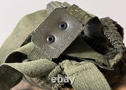 Ww2! Draeger 1939 Gm-30 Ww2 German Gas Mask Canvas Wehrcmacht With Canister