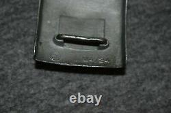 Ww2 Era German Reich Gott Mit Uns Military Buckle (rzm M4/24) Fll Original