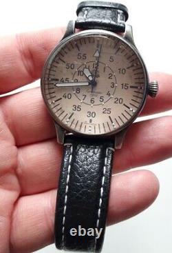 Ww2 German 1940 Aviation Luftwaffe Watch + Original Case&papers Limited Edition