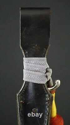 Ww2 German Army Dress Bayonet, Complete With Bayonet Frog & Knot