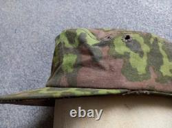 Ww2 German Camouflaged Oakleaf M43 field cap Original fabric